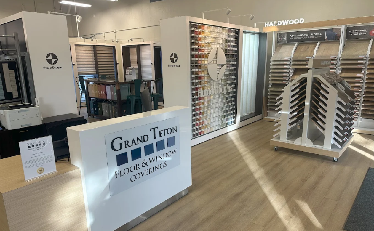 Jackson flooring and window treatment showroom