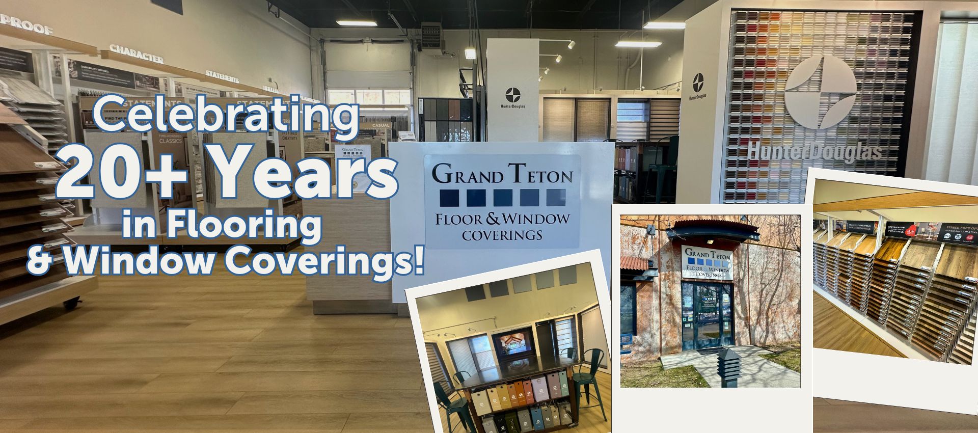 Grand Teton showroom 20th anniversary 